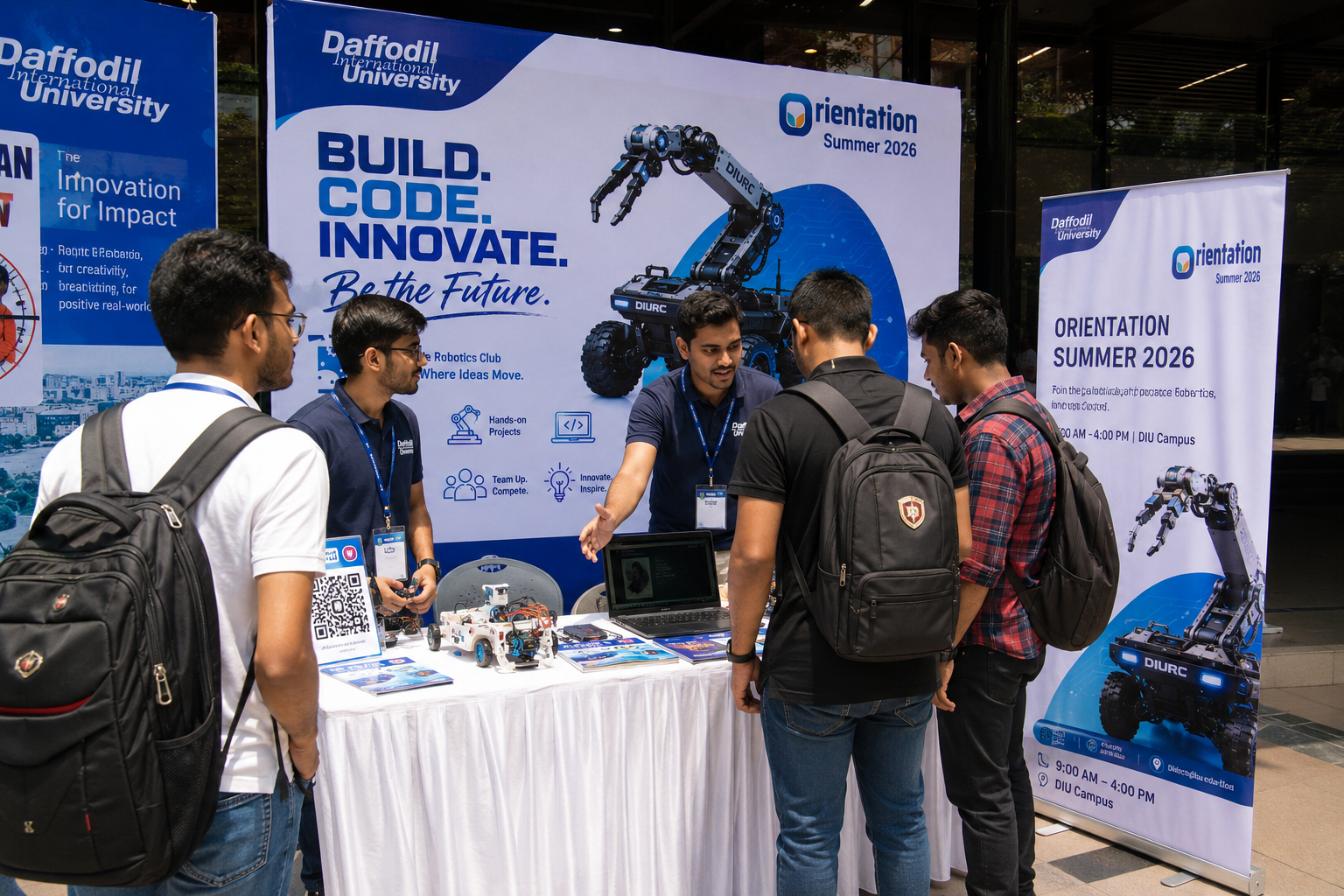 Daffodil International University Robotics Club Launches Orientation Summer 2026 Innovation Event