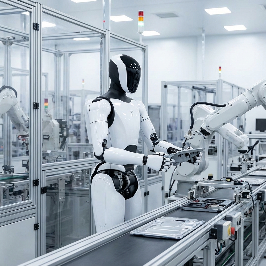 Tesla Optimus Robot Ready for Factory Deployment in 2026